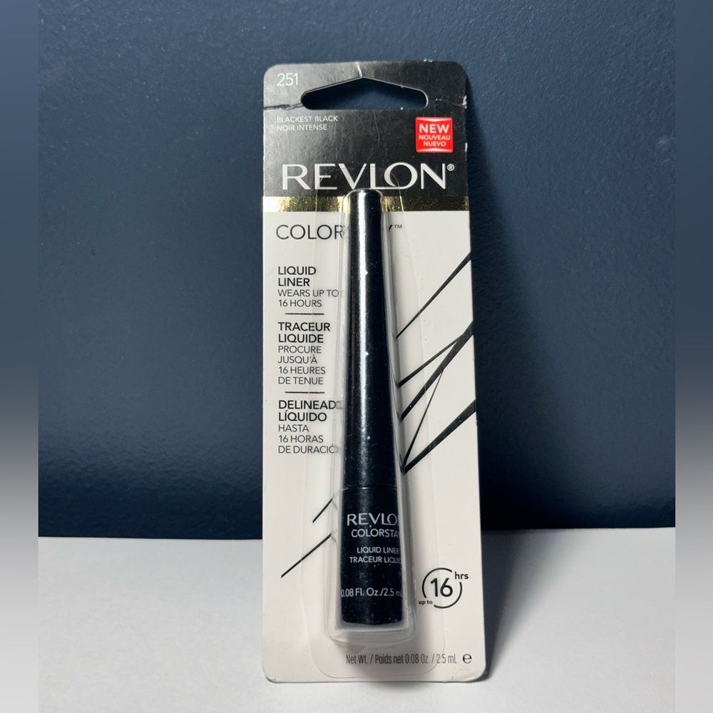 REVLON LIQUID EYELINER BLACK NEW
